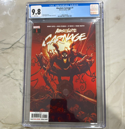 Marvel comics absolute carnage - comics,