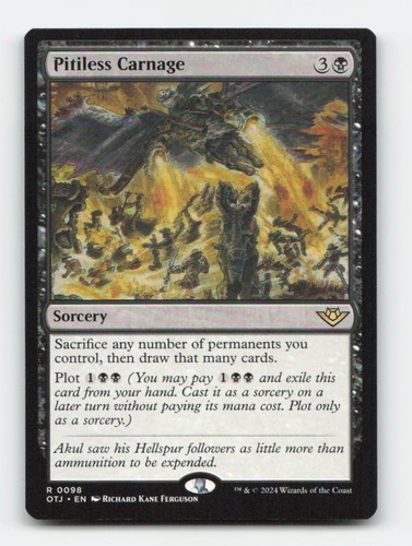 Pitiless carnage otj - -,